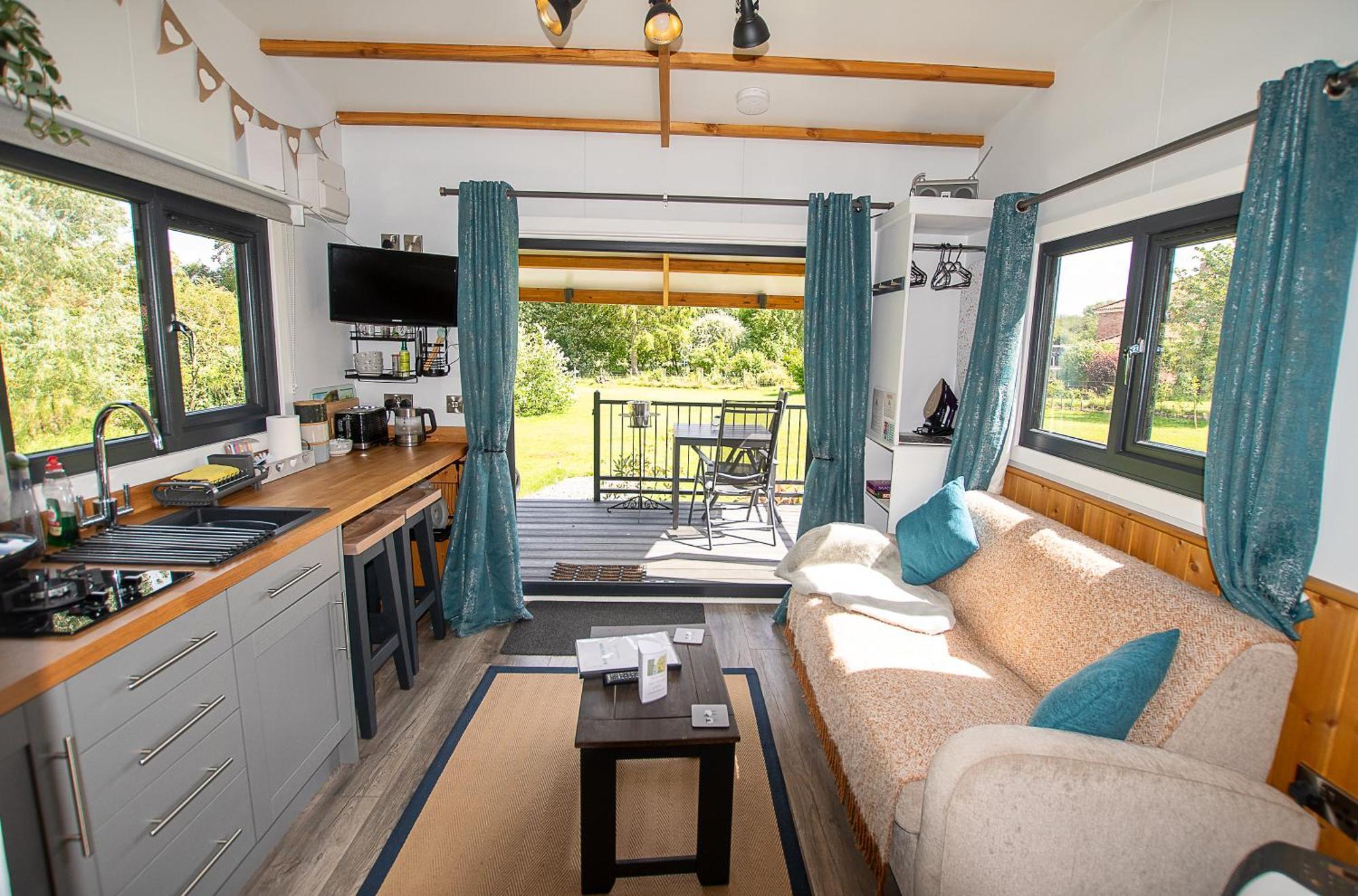 Peppercorn Pod At Beck House Glamping 호텔 Salmonby 외부 사진
